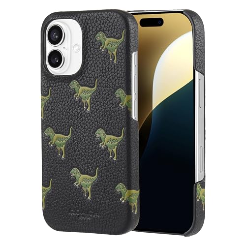 Amazon.co.jp: iPhone 16 ケース 背面型 ラップ Leather Slim